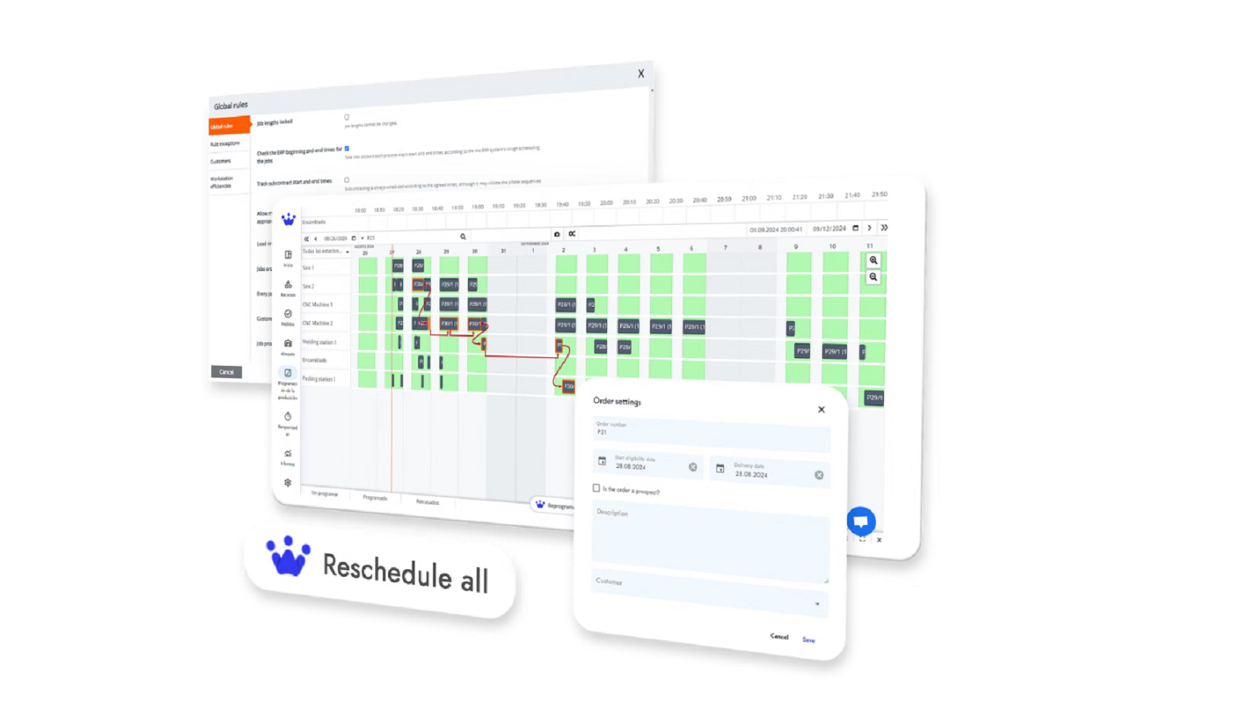 screenshot of SkyPlanner APS